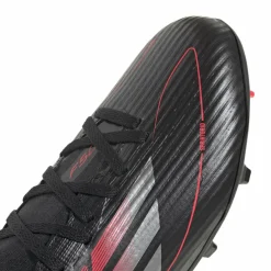 adidas Voetbalschoenen*F50 League Mid FG MG voetbalschoenen junior core black iron metallic lucid red