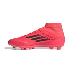 adidas Voetbalschoenen*F50 League Mid-cut FG MG voetbalschoenen turbo aurora black platinum metallic