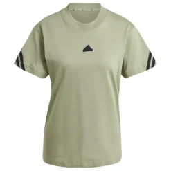 adidas Shirts, Polo's & Blouses*Future Icons 3-Stripes shirt dames tent green