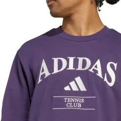 adidas Tenniskleding*Heritage Graphic tennistrui heren burgundy chalk white