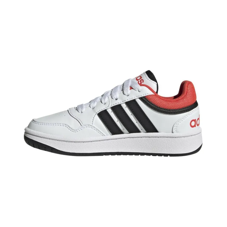 adidas Schoenen*Hoops 3.0 schoenen junior cloud white core black bright red