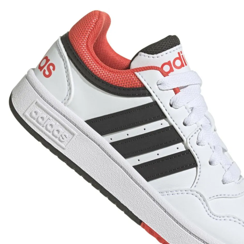 adidas Schoenen*Hoops 3.0 schoenen junior cloud white core black bright red