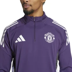 adidas Voetbalkleding*Manchester United Tiro 25 Competition trainingsshirt heren aurora plum