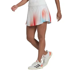 adidas Tenniskleding*Mel Match tennisrokje dames white black vivid red