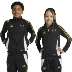 adidas Voetbalkleding*Messi trainingsjack junior black gold