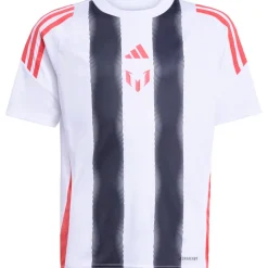 adidas Voetbalkleding*Messi voetbalshirt junior white semi lucid red