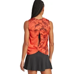 adidas Tenniskleding*Paris Match tennis tanktop dames preloved red