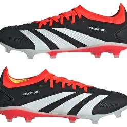 adidas Voetbalschoenen*Predator 24 Pro FG voetbalschoenen heren core black cloud white solid red
