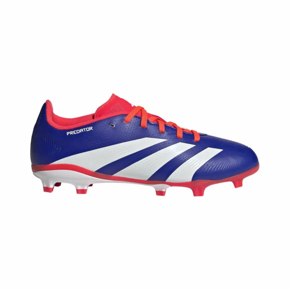 adidas Voetbalschoenen*Predator League FG voetbalschoenen junior lucid blue cloud white solar red