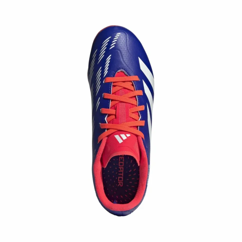 adidas Voetbalschoenen*Predator League FG voetbalschoenen junior lucid blue cloud white solar red
