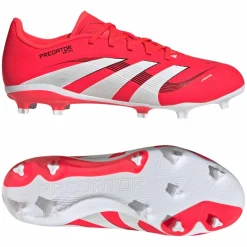 adidas Voetbalschoenen*Predator League FG MG voetbalschoenen junior lucid red cloud white core black