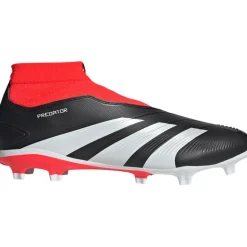 adidas Voetbalschoenen*Predator League Laceless FG voetbalschoenen heren core black cloud white solar red