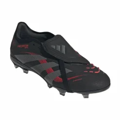 adidas Voetbalschoenen*Predator Pro FG voetbalschoenen heren core black grey four lucid red