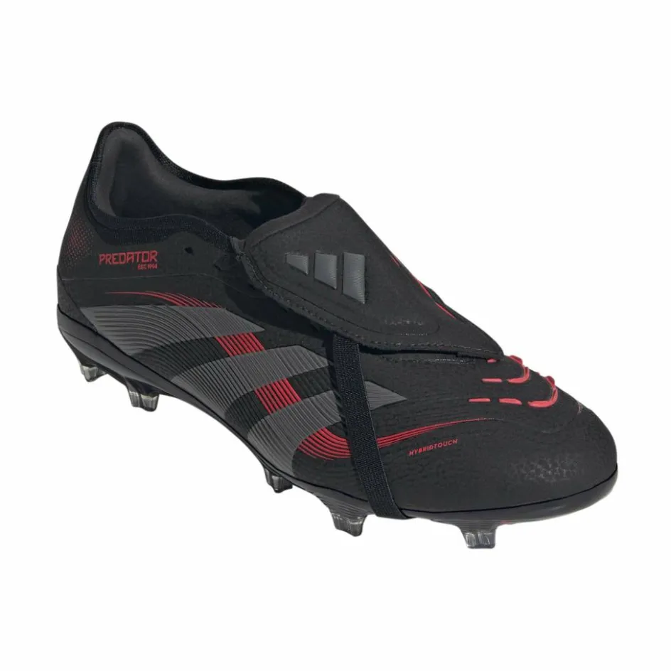 adidas Voetbalschoenen*Predator Pro FG voetbalschoenen heren core black grey four lucid red