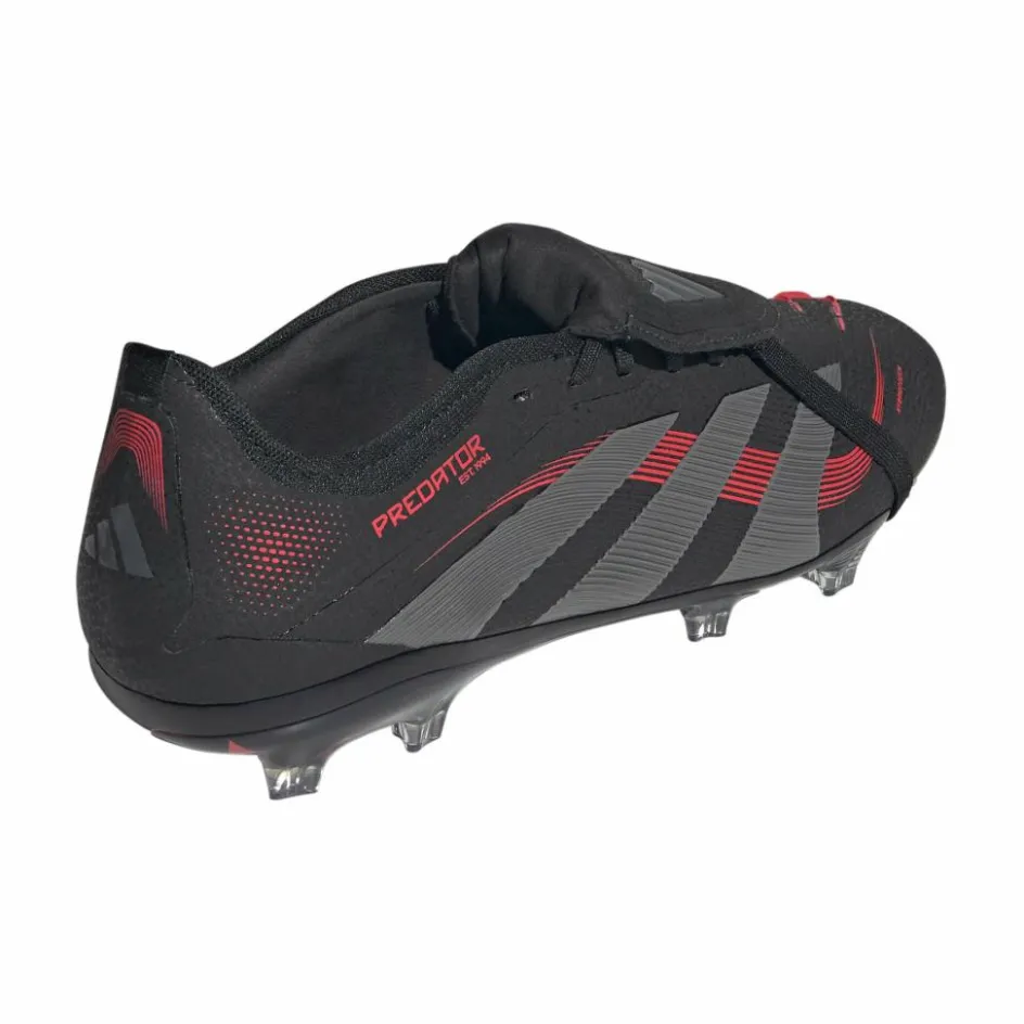 adidas Voetbalschoenen*Predator Pro FG voetbalschoenen heren core black grey four lucid red