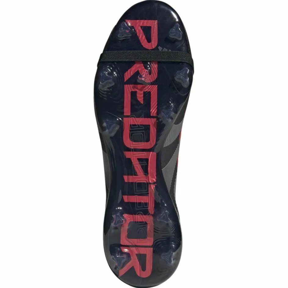 adidas Voetbalschoenen*Predator Pro FG voetbalschoenen heren core black grey four lucid red