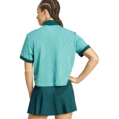 adidas Tenniskleding*Pro Climacool tennispolo dames powder teal