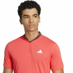adidas Tenniskleding*Pro FreeLift tennispolo heren semi lucid red