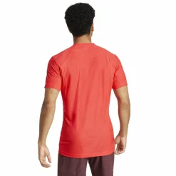 adidas Tenniskleding*Pro FreeLift tennisshirt heren semi lucid red