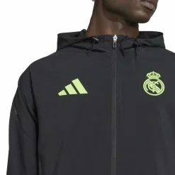 adidas Voetbalkleding*Real Madrid Tiro 25 Pro Vis Tech trainingsjack heren black