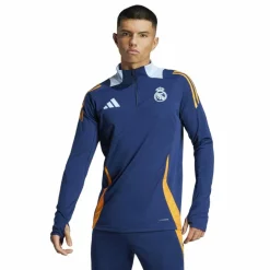 adidas Voetbalkleding*Real Madrid trainingsshirt heren team navy blue crew orange glow blue