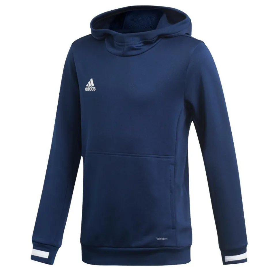 adidas Sport Trui*Team19 hoodie trui junior navy blue white