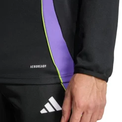 adidas Voetbalkleding*Tiro 24 trainingsjack heren black purple rush