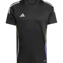 adidas Voetbalkleding*Tiro 24 voetbalshirt heren black purple rush