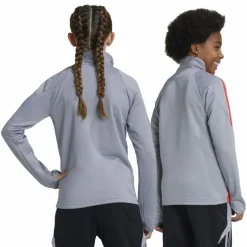 adidas Voetbalkleding*Tiro 24 Winterized trainingsshirt junior light onix shock red