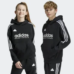 adidas Sport Trui*Tiro fleece hoodie junior black white