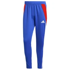 adidas Voetbalkleding*Tiro trainingsbroek heren 24 lucid blue app solar red white