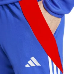 adidas Voetbalkleding*Tiro trainingsbroek heren 24 lucid blue app solar red white