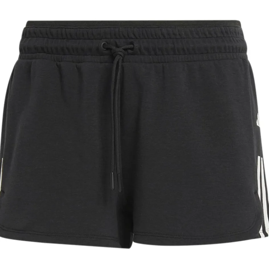 adidas Sportbroek*Train Essentials Cotton 3-Stripes short dames black