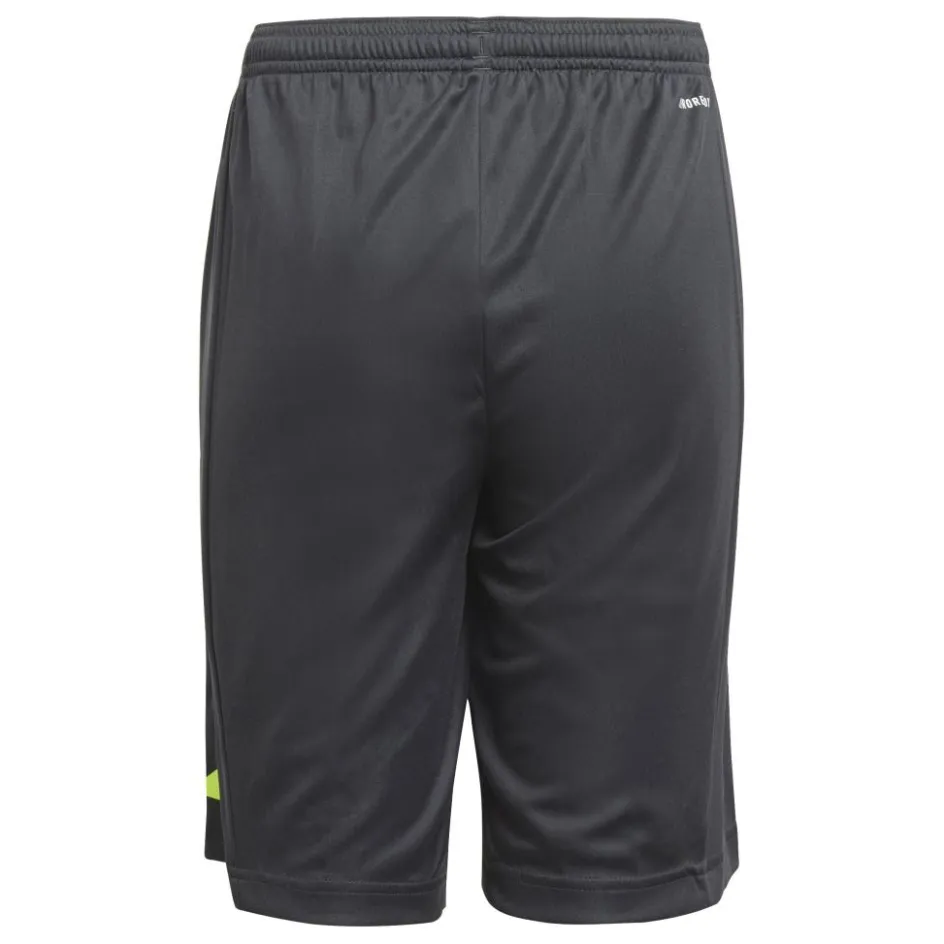 adidas Sportbroek*Train Essentials Logo short junior carbon lucid lemon
