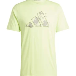 adidas Sportshirt*Train Essentials Seasonal shirt heren pulse lime silver pebble