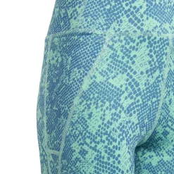 adidas Sportbroek*Train Icons Optime sportlegging junior easy green  blue fusion white