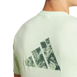 adidas Sportshirt*Workout Woven shirt heren semi green spark black