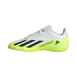 adidas Voetbalschoenen*X Crazyfast.4 zaalvoetbalschoenen junior white core black