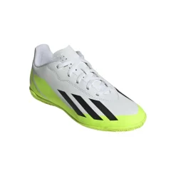 adidas Voetbalschoenen*X Crazyfast.4 zaalvoetbalschoenen junior white core black
