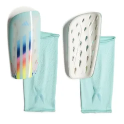 adidas Scheenbeschermers Voetbal*X Speedportal League scheenbeschermers clear aqua  solar red
