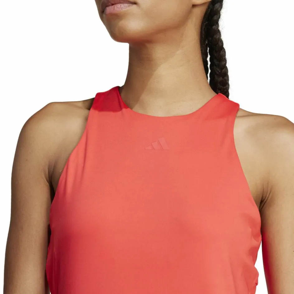 adidas Tenniskleding*Y-Tank tennis tanktop dames semi lucid red