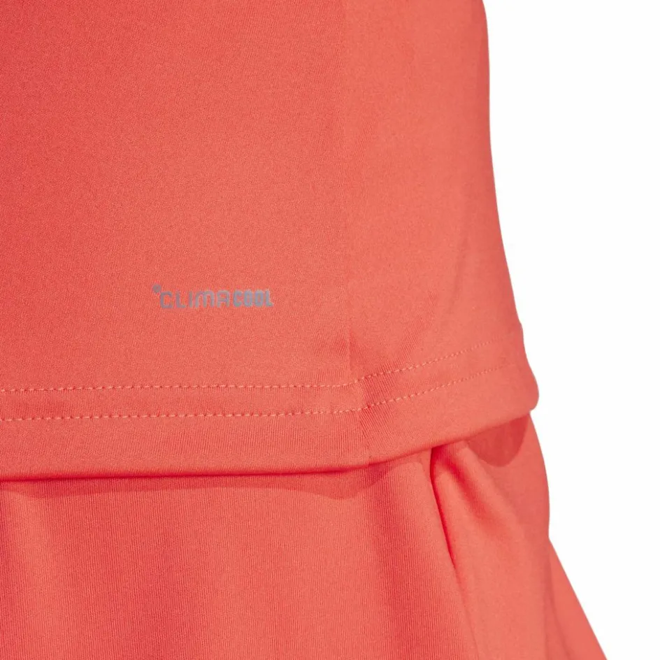 adidas Tenniskleding*Y-Tank tennis tanktop dames semi lucid red