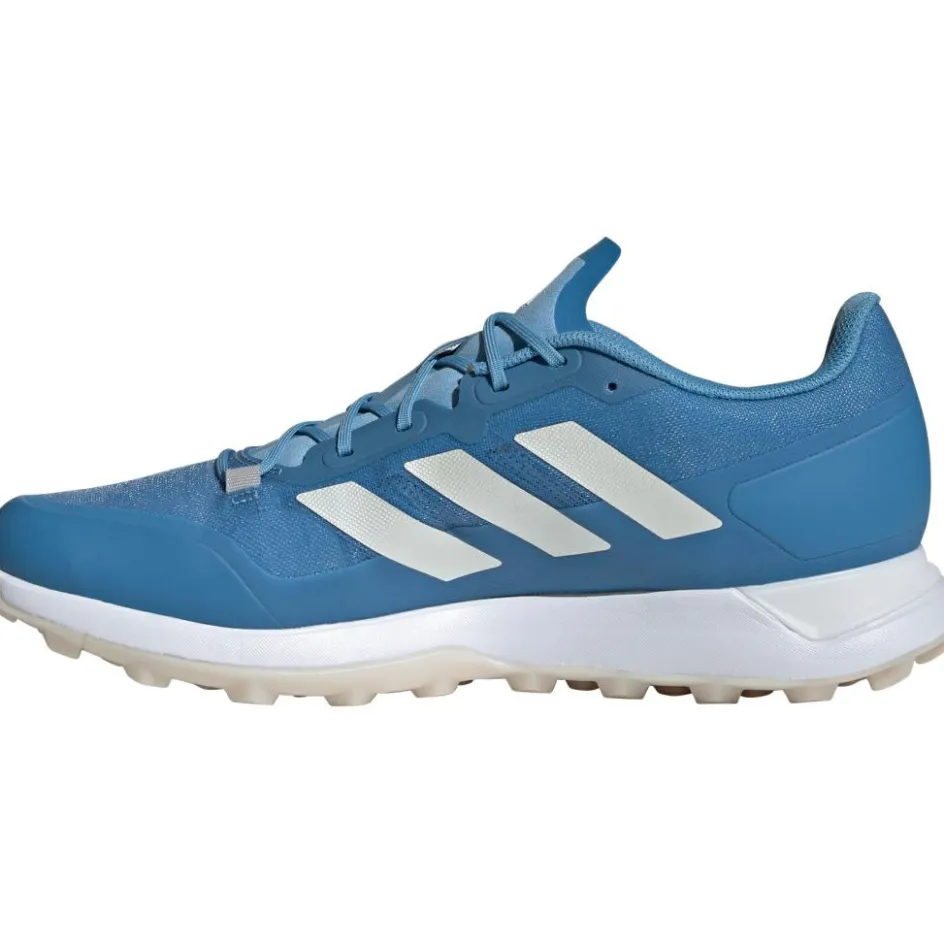 adidas Hockeyschoenen*Zone Dox 2.2S hockeyschoenen heren team light blue zero metalic cloud white
