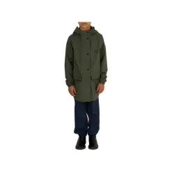 Agu Regenkleding & -Laarzen*Go Kids Parka Essential regenjas junior army  green - 110 - 116