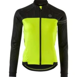 Agu Fietskleding*Winter fietsjack dames yellow - L