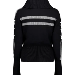 Airforce Ski Truien|Wintersport*Eldora Mountain Knit sweater dames true black
