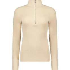 Airforce Skipullies|Wintersport*Ruby Ribbed skipully dames beige mist white