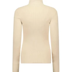 Airforce Skipullies|Wintersport*Ruby Ribbed skipully dames beige mist white