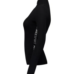 Airforce Skipullies|Wintersport*Ruby Ribbed skipully dames true black white