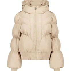 Airforce Ski Jassen|Wintersport*Sugarbush Bomber winterjas dames beige mist